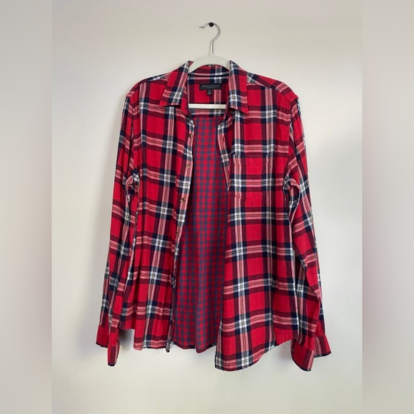 Men’s red flannel - Picture 1 of 2